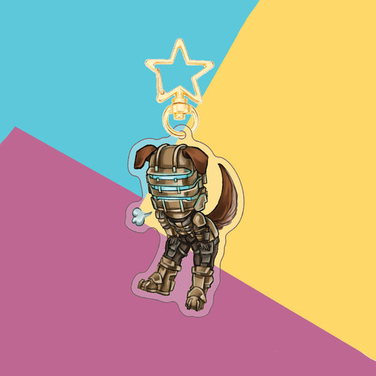 Issac Bark Keychain