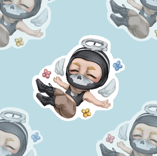 Angel Ghost Sticker