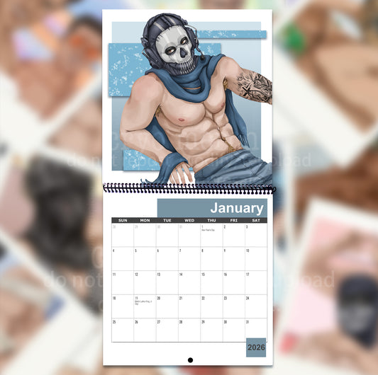 Preorder: Cod Hunks Calendar