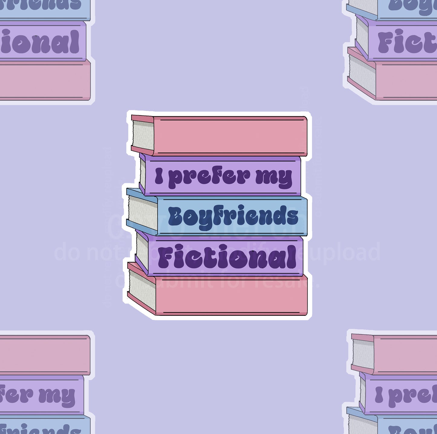 Fictional Boyfriends Sticker
