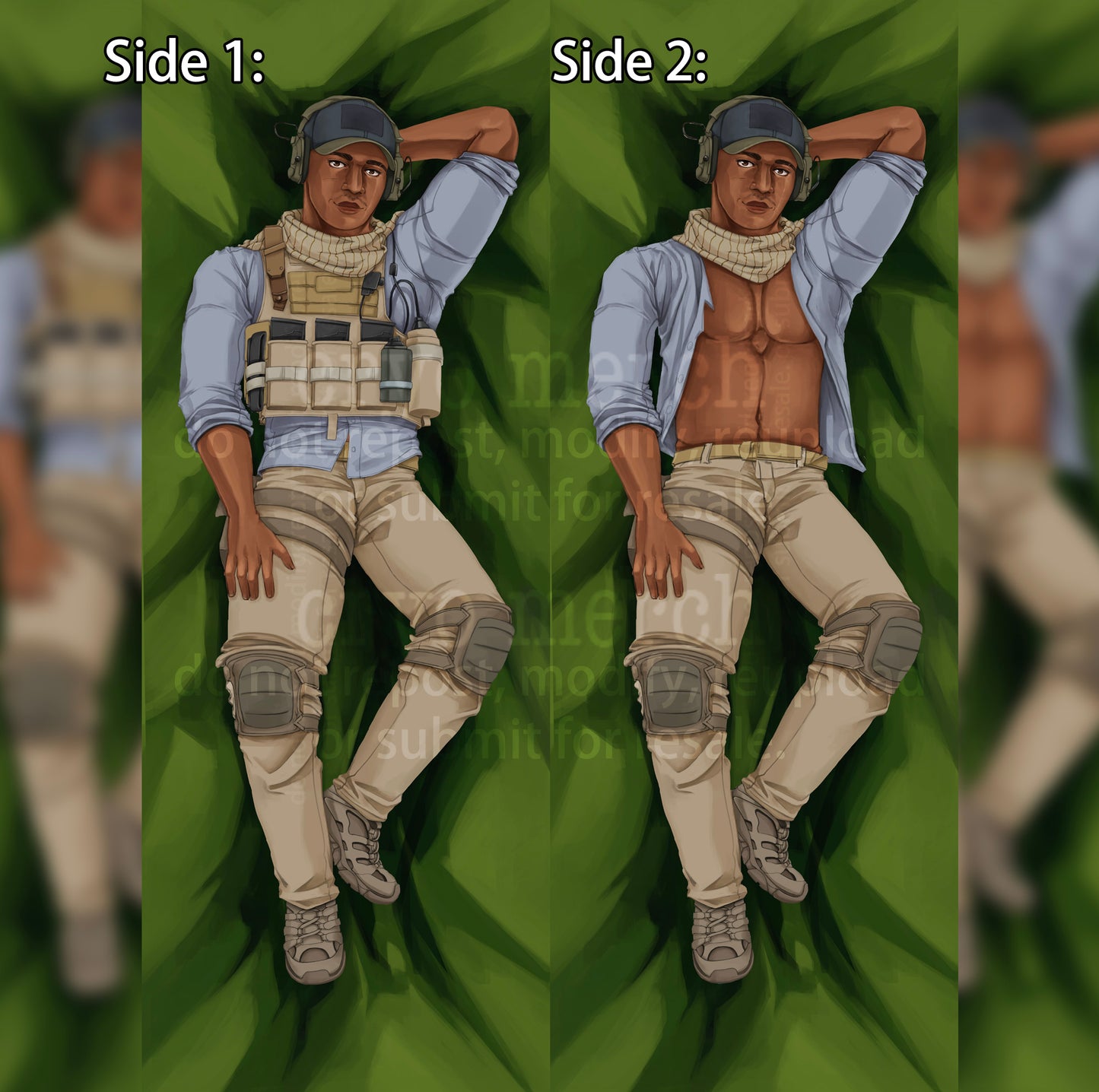Preorder: Gaz Body Pillow Case