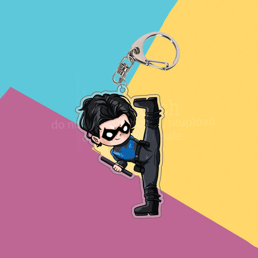 Nightwing Keychain
