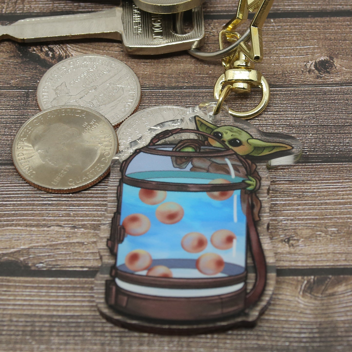Baby Crimes Keychain