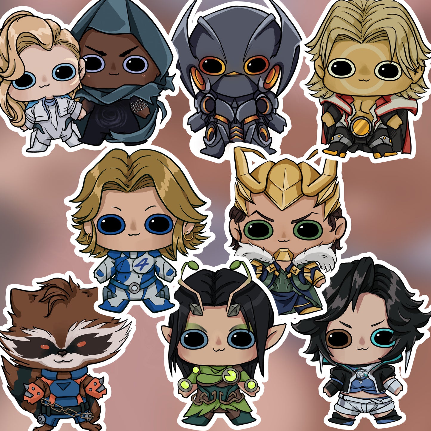 Rivals Goober Stickers - Strategists