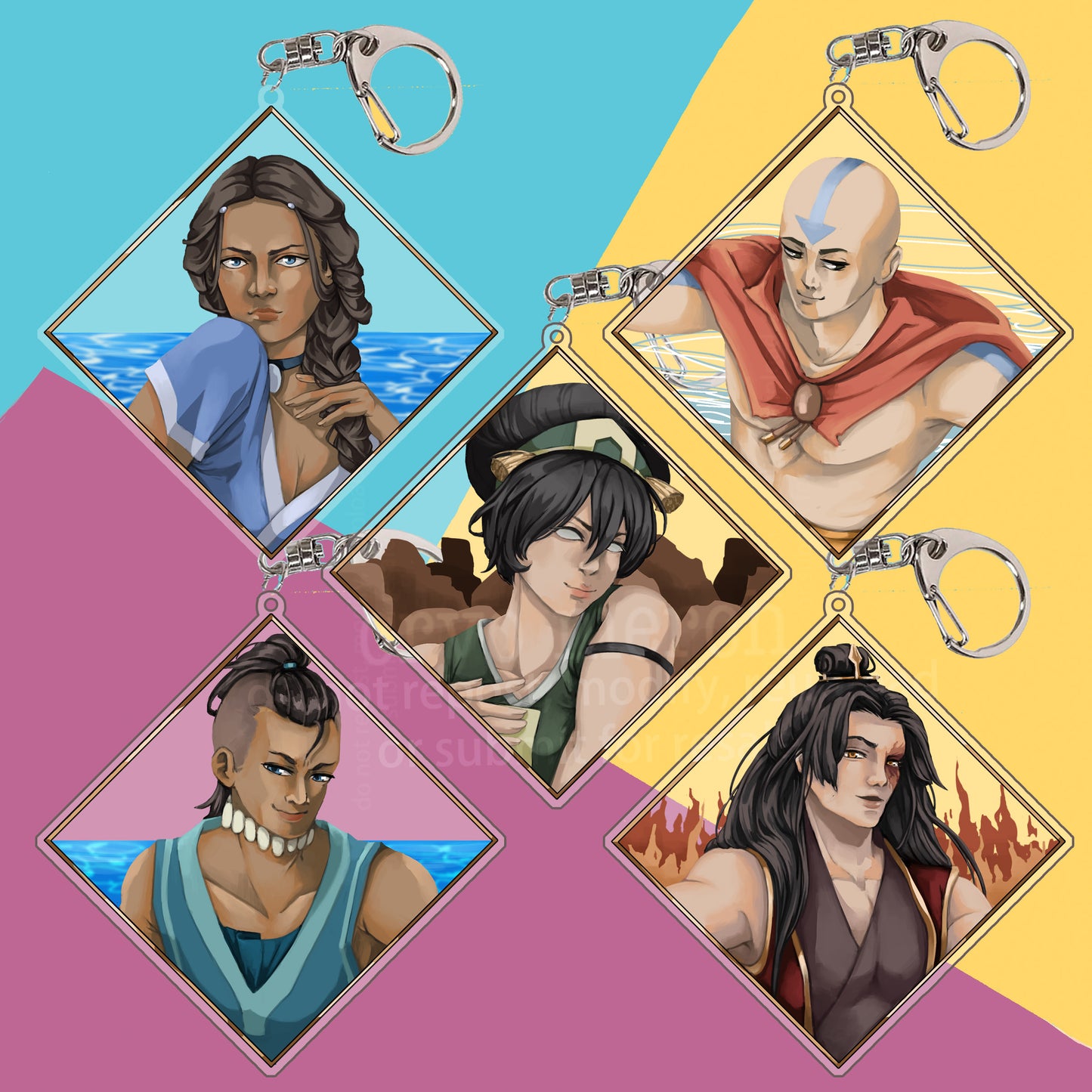 ATLA Keychains