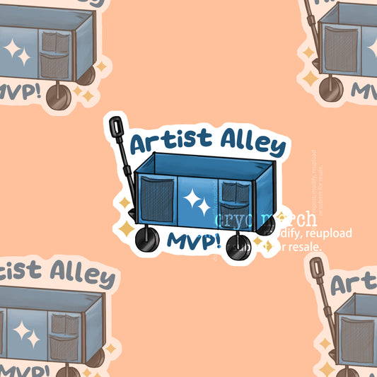 Artist Alley MVP Sticker