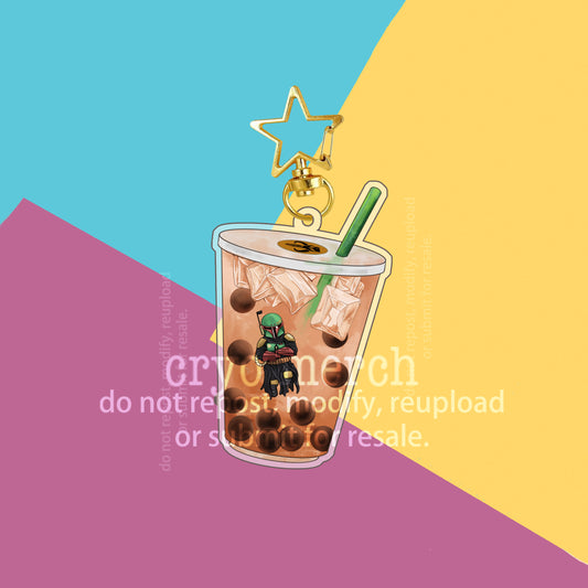 Boba Tea Keychain