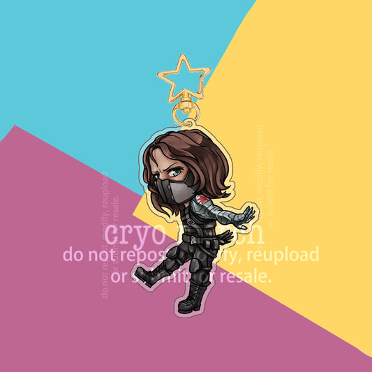 Bucky Keychain