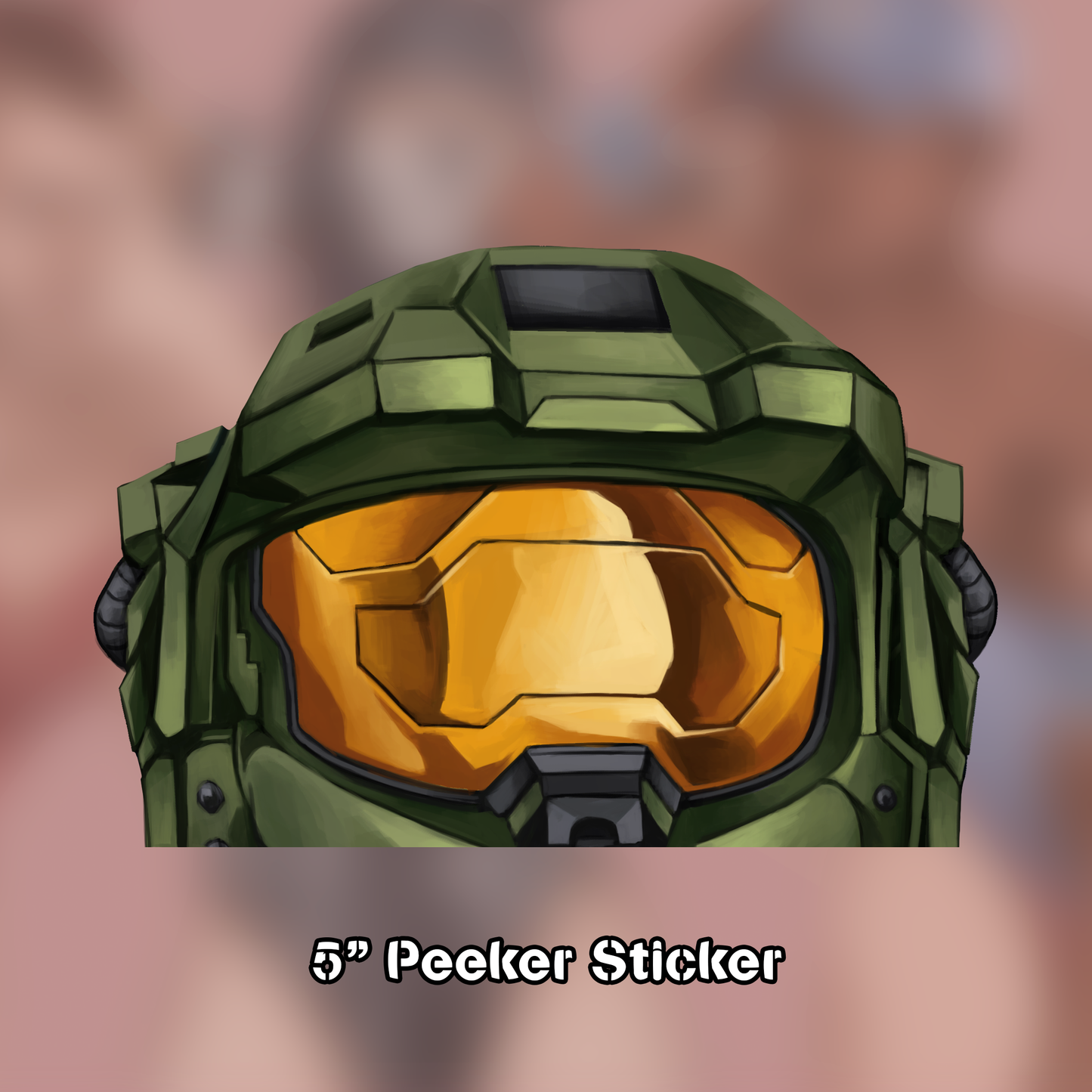 Chief Peeker Sticker