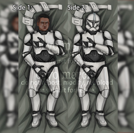 Clone Body Pillow Case