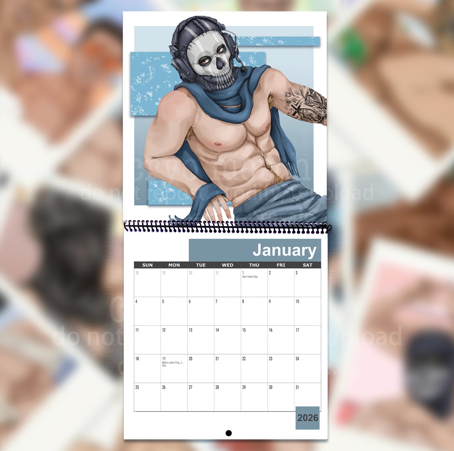 Preorder: Cod Hunks Calendar