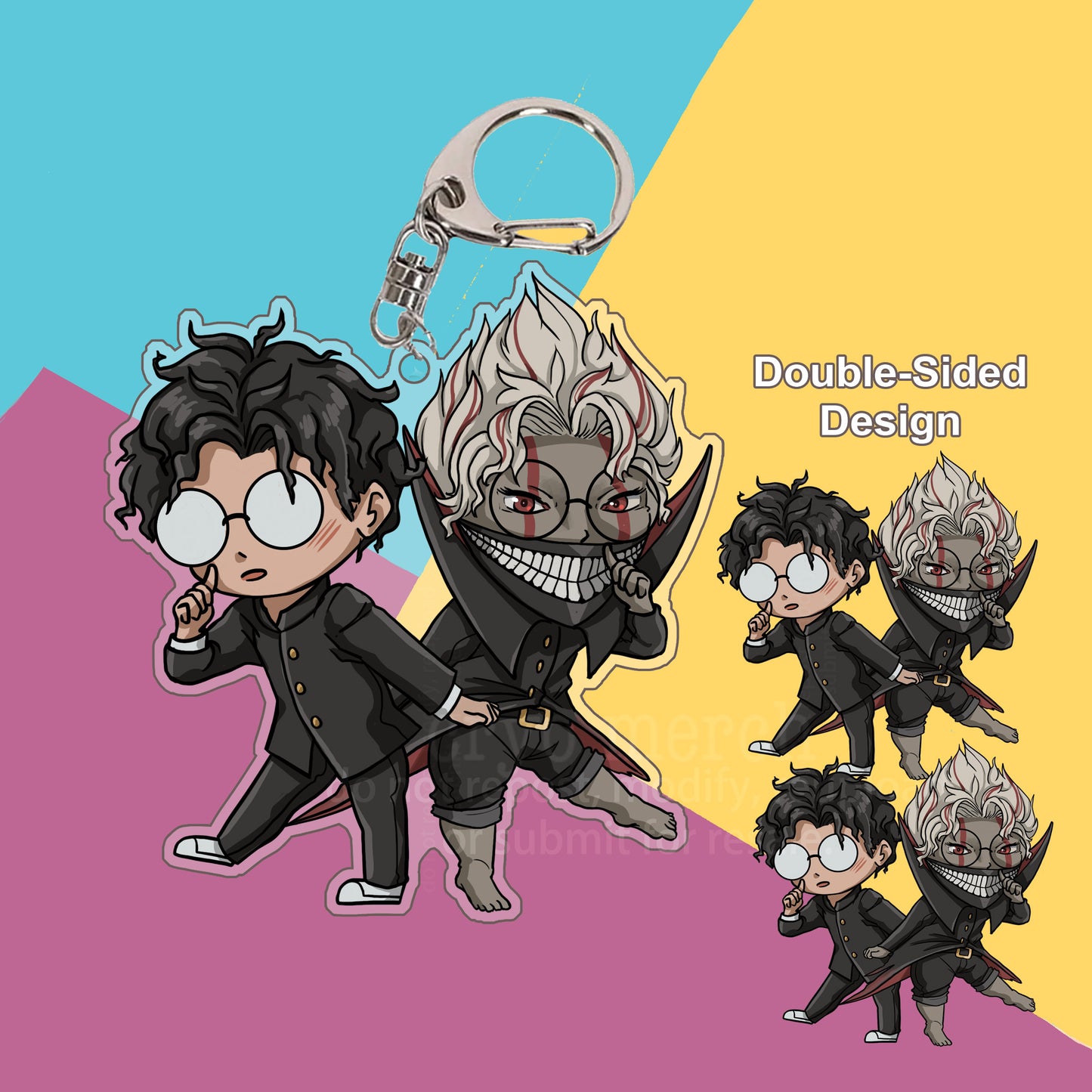 DandaDan Okarun Keychain