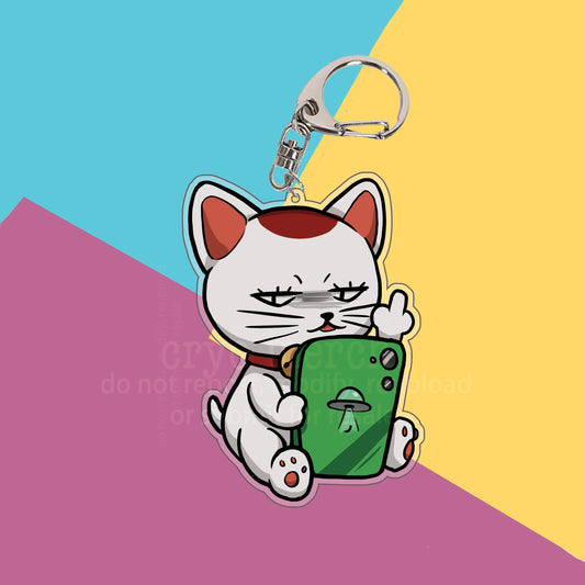 DandaDan Turbo Granny Keychain