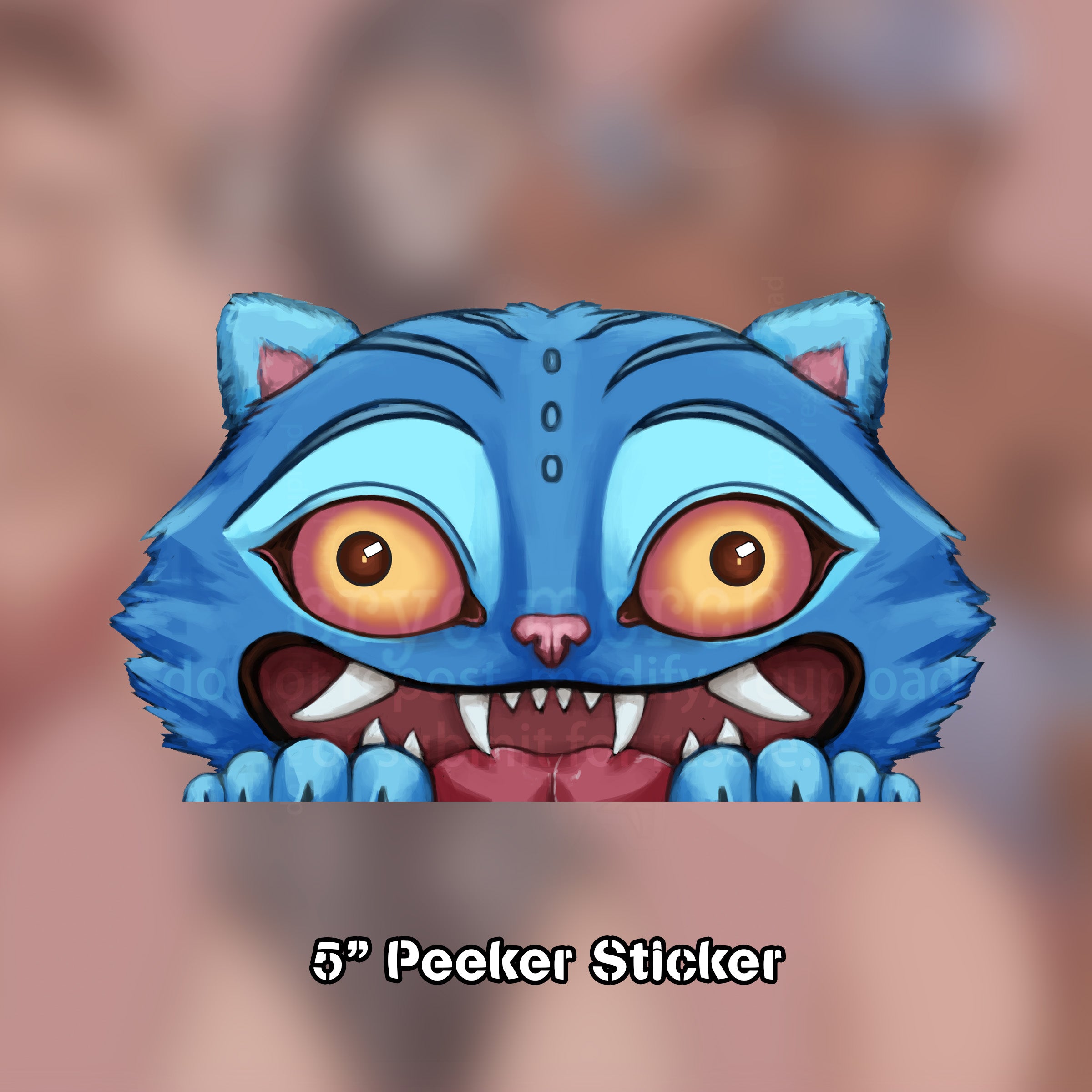 Derpy Peeker Sticker – CryoMerch