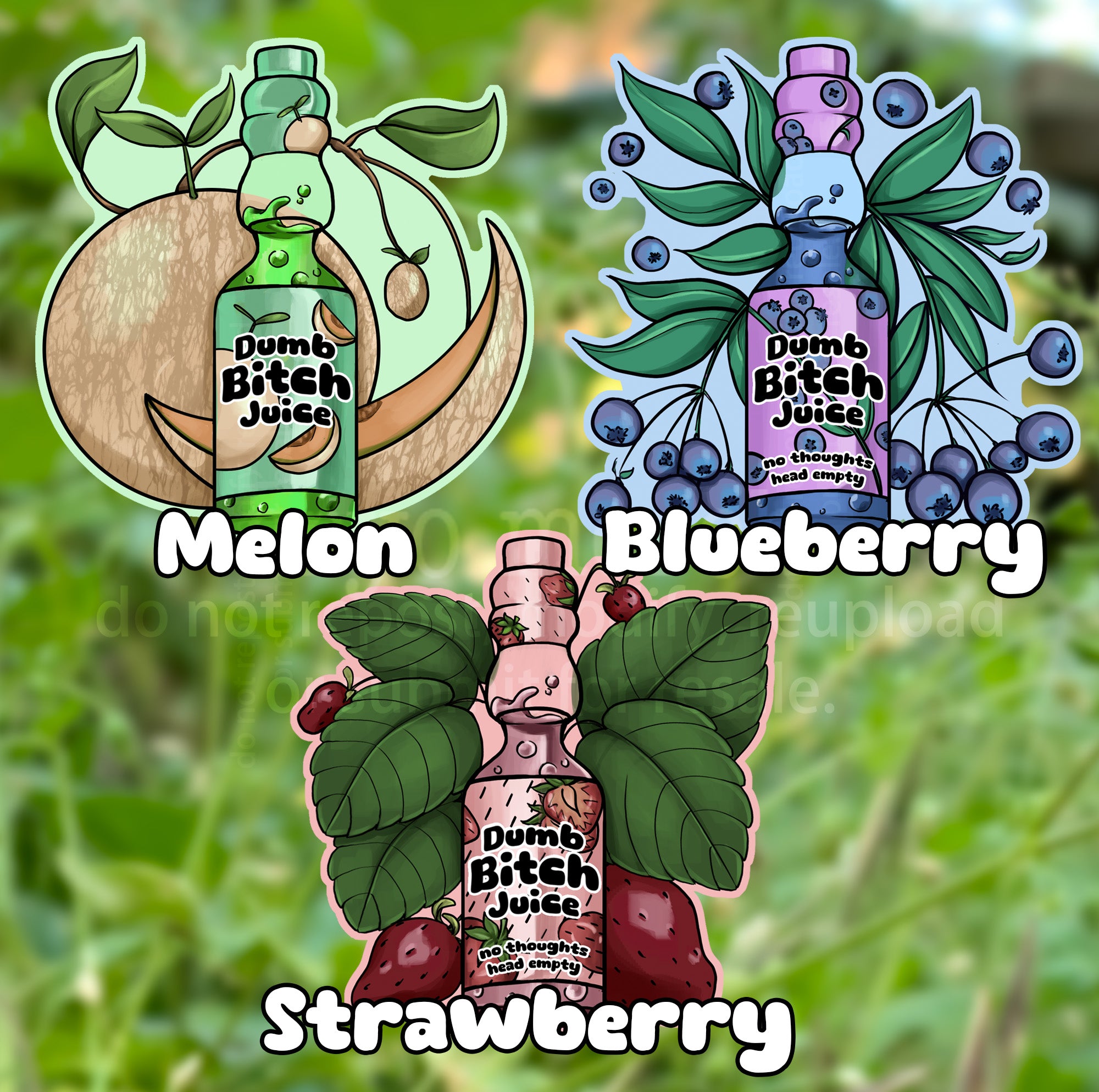 Dum B Stickers – CryoMerch