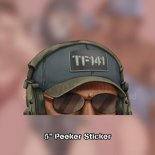 Gaz Peeker Sticker