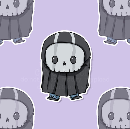 Sheet Ghost Sticker