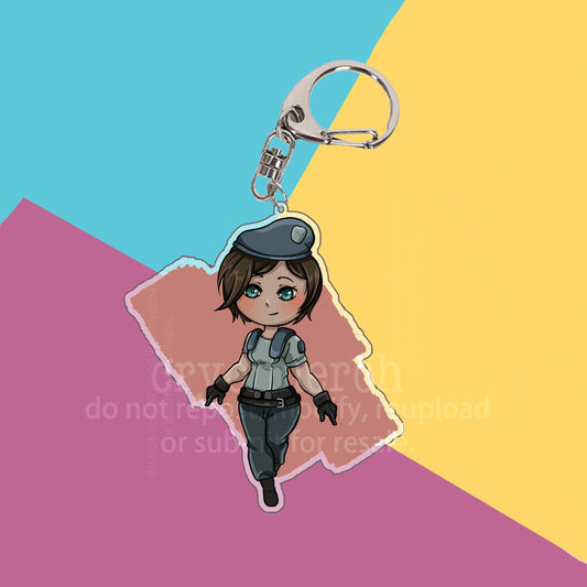 Jill Valentine Keychain