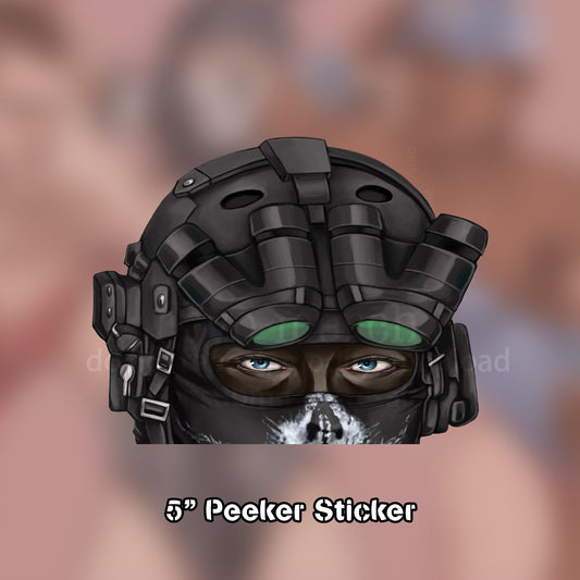 Keegan Peeker Sticker