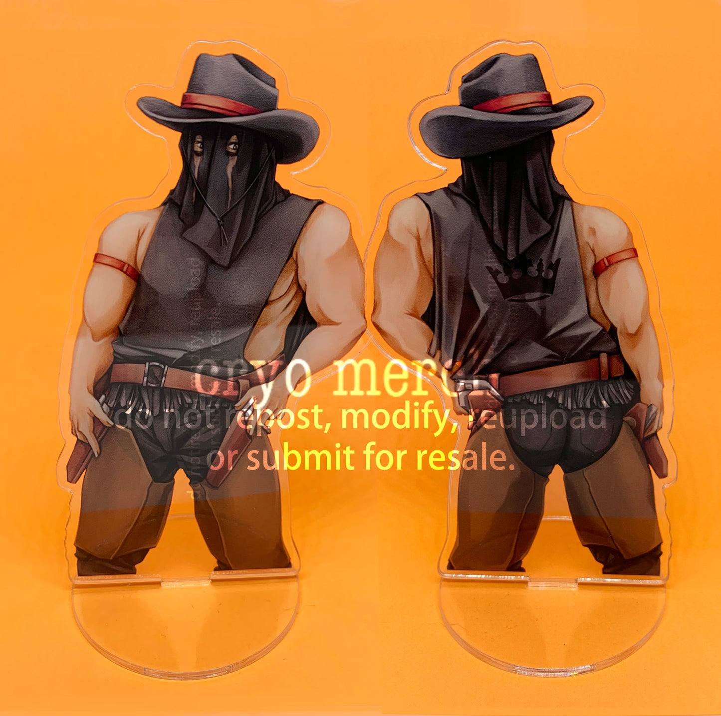 Cowboy König Standee