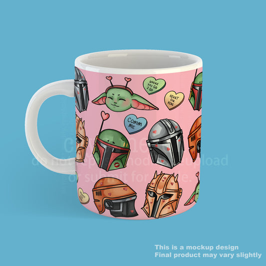 Preorder: Valentines Mando Mug