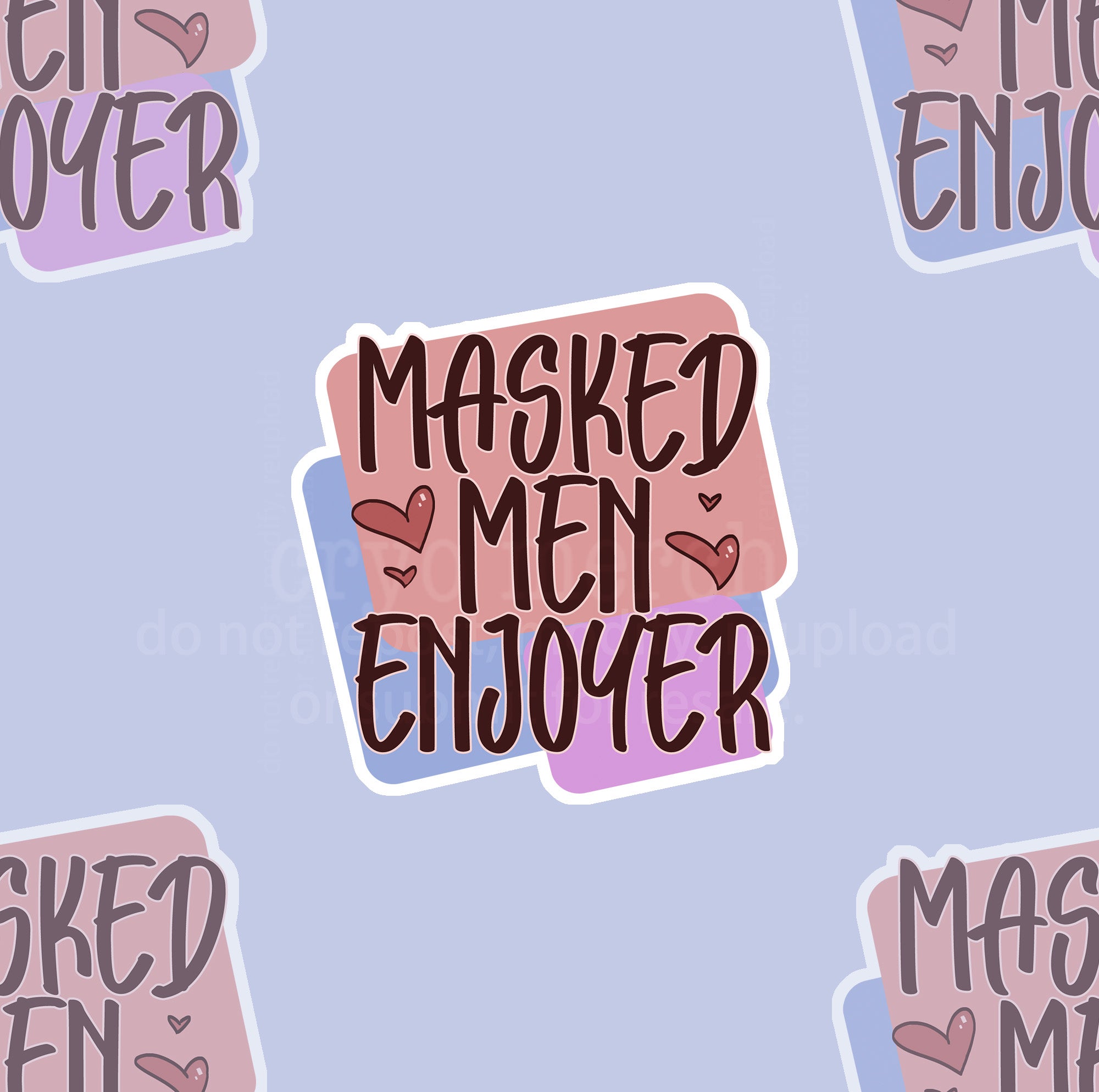 Masked Men Sticker – CryoMerch