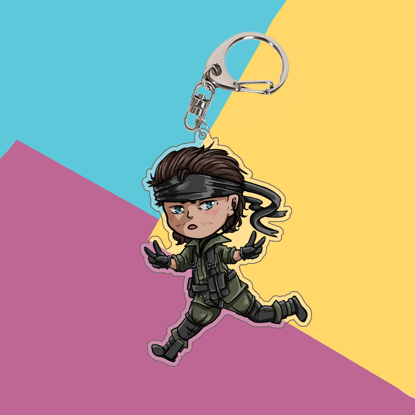 Metal Gear Keychains