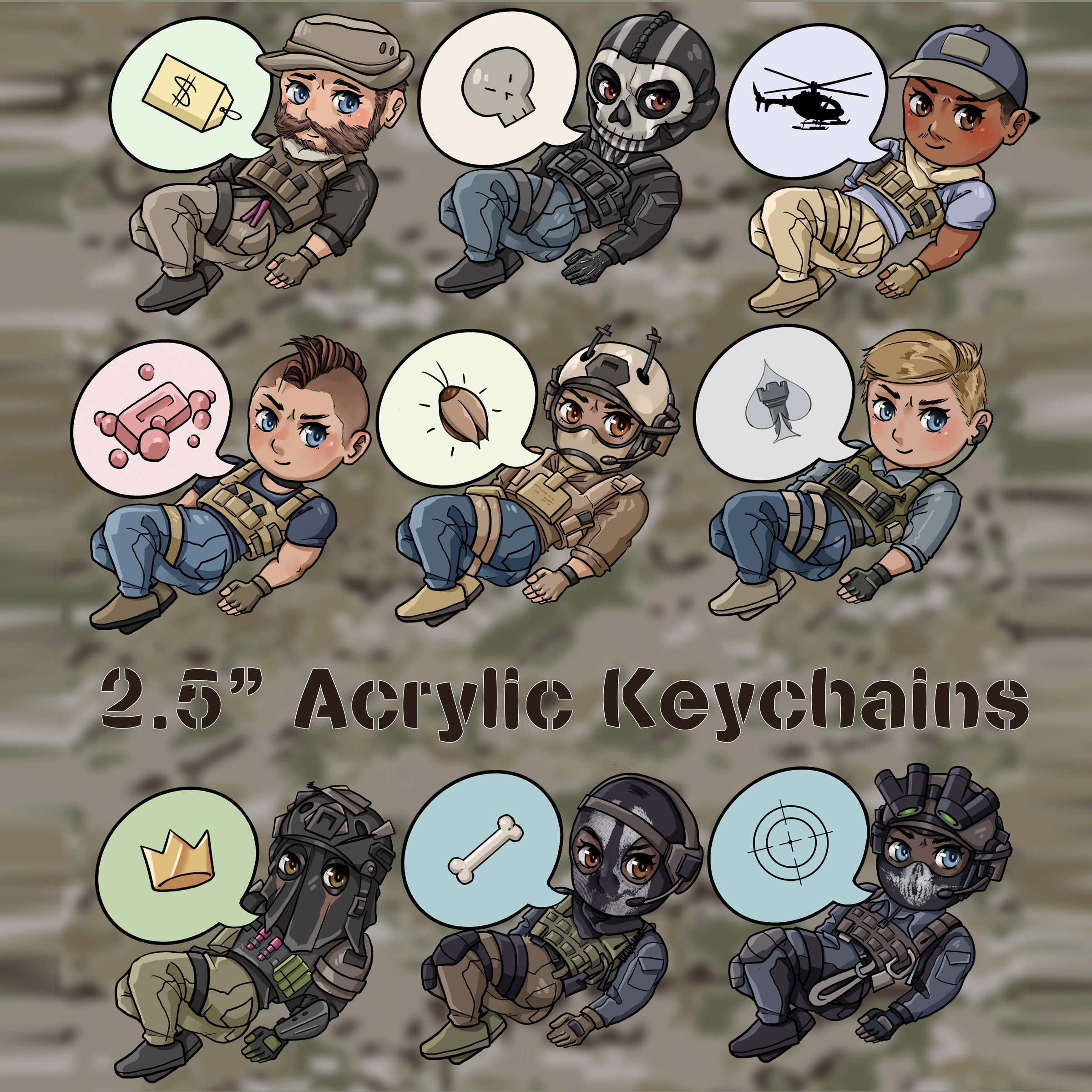 New COD Keychains – CryoMerch