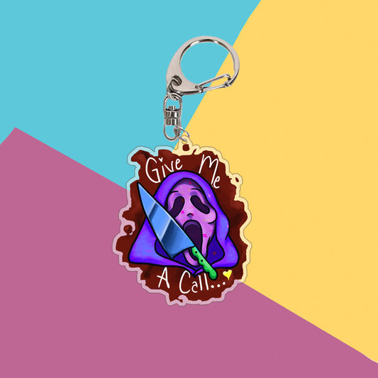 Ghostface Keychain