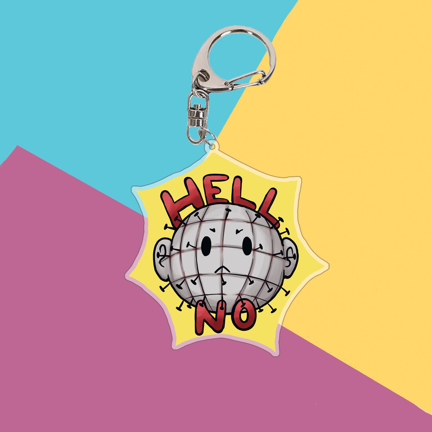 Pinhead Keychain