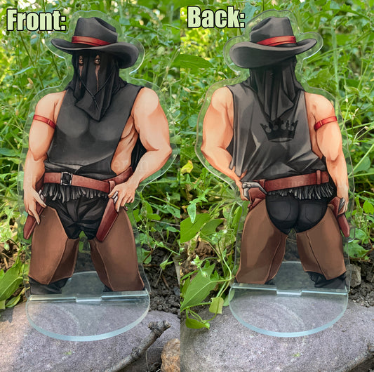 Cowboy König Standee