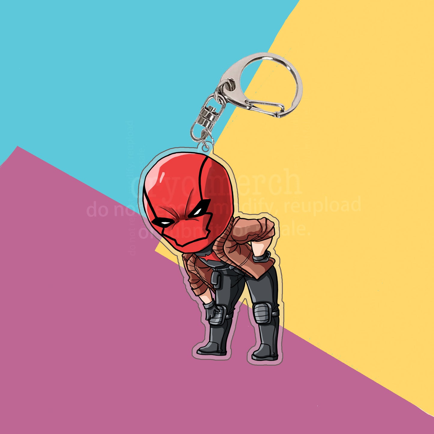 Red Hood Keychain