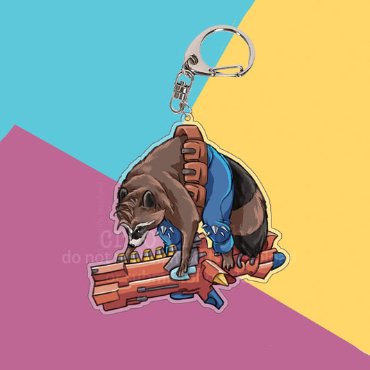 Rocket Keychain