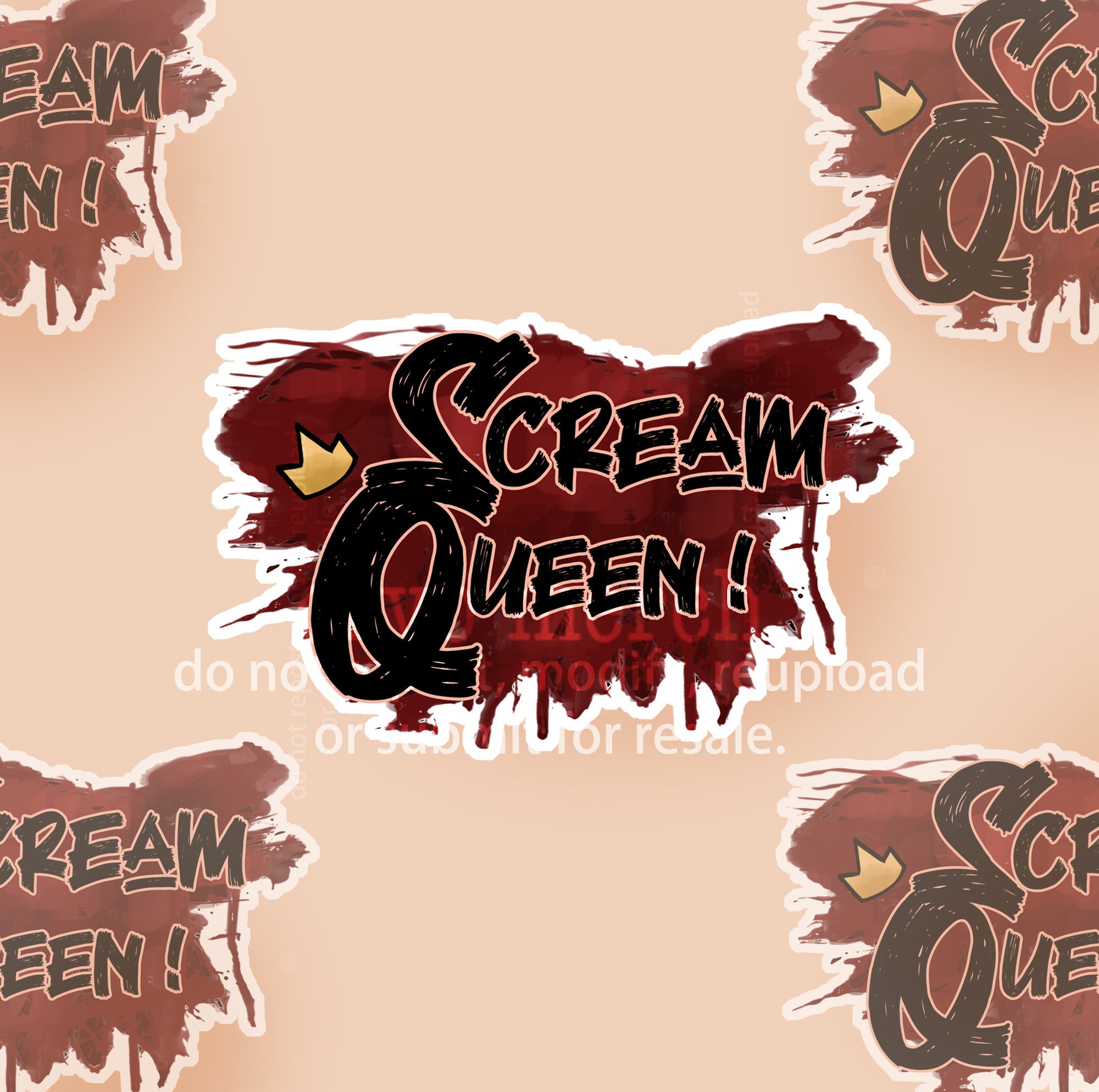 Scream Queen Sticker – CryoMerch