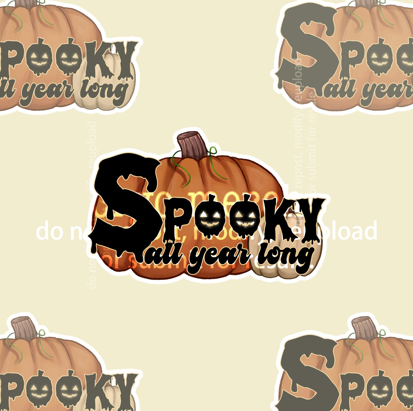 Spooky All Year Sticker