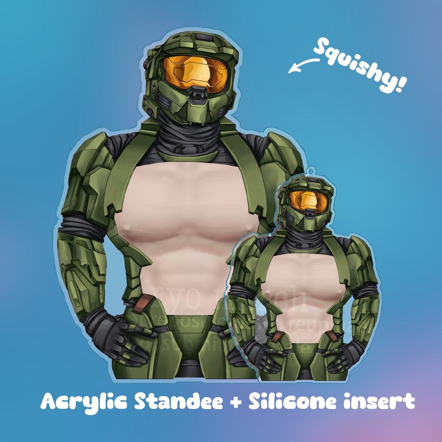 Squish Standee Master Chief