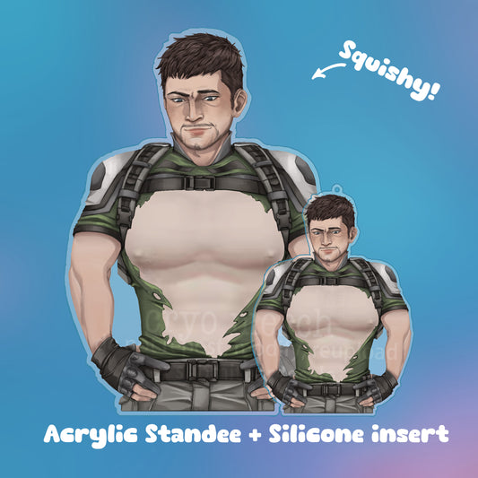 Squish Standee Chris Redfield