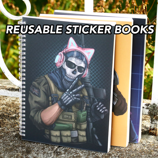 Reusable Sticker Books