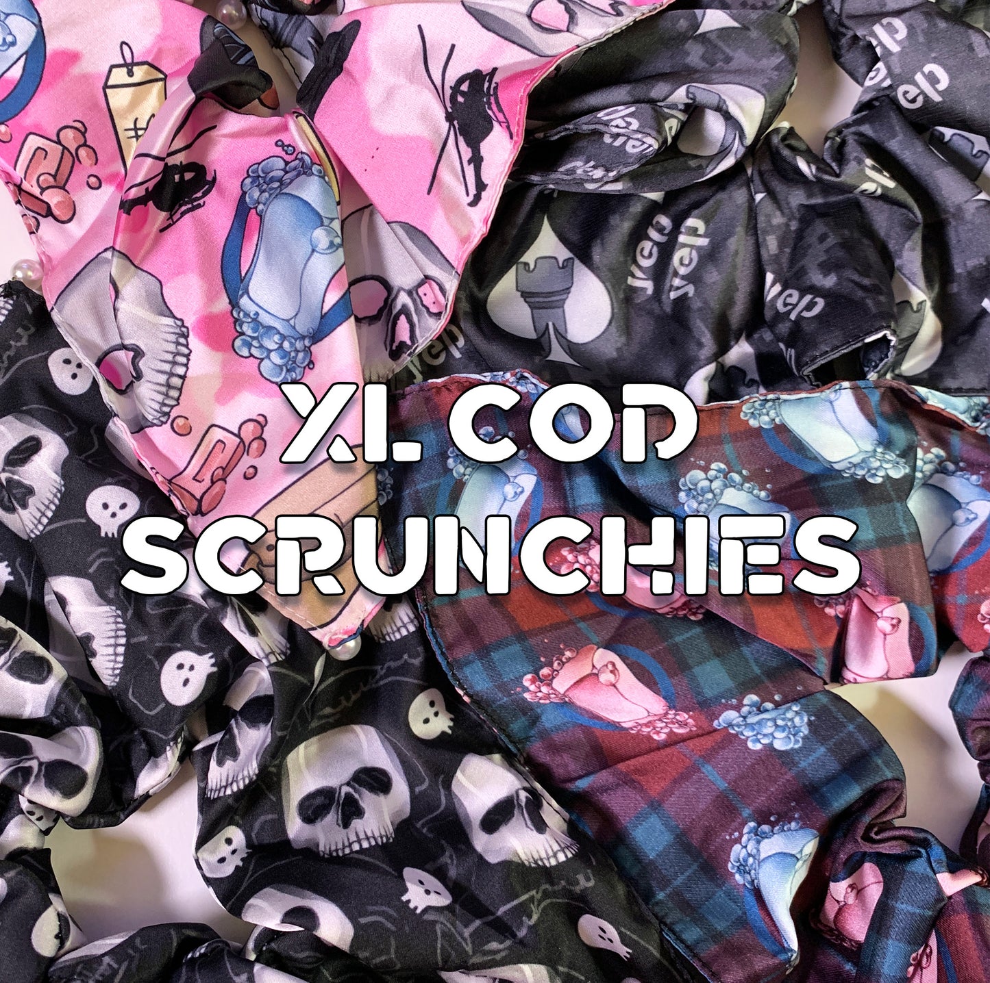 Preorder: XL COD Scrunchies