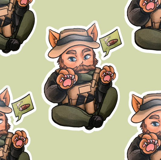 Kitty Price Sticker