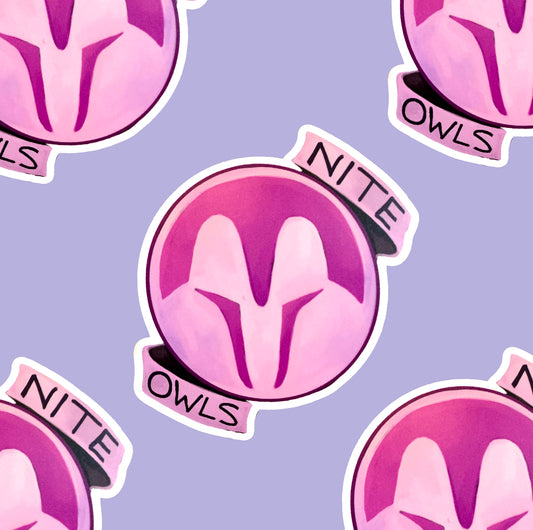 Nite Owls Sticker
