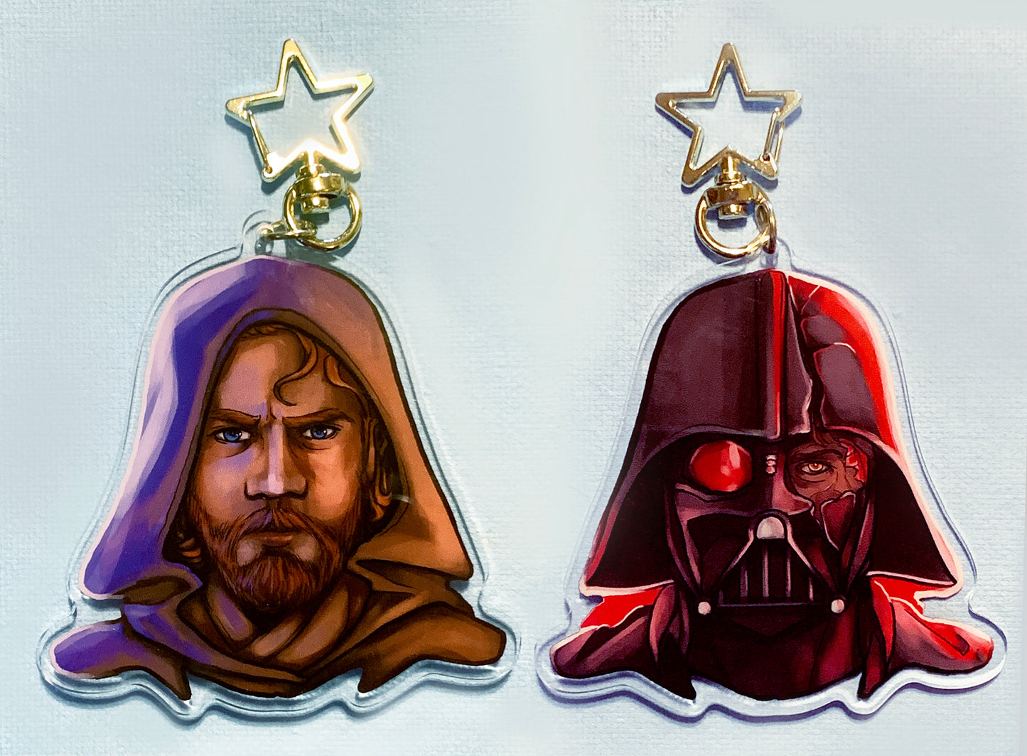 Obi/Vader Double-sided Charm
